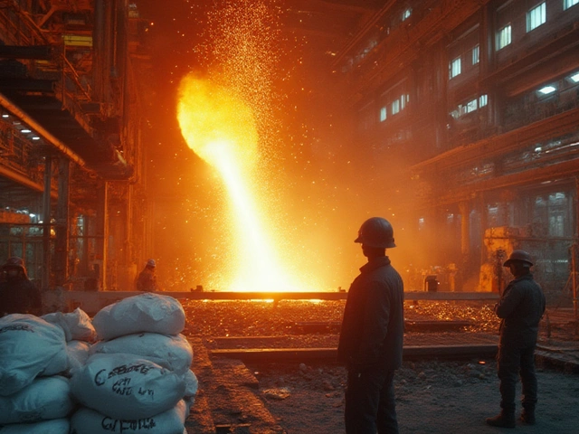 Calcium Carbonate et Production d’Acier : Rôle, Usages et Enjeux Industriels