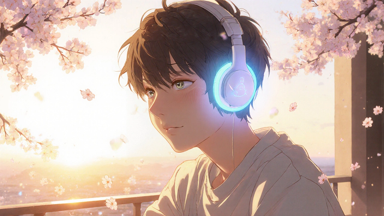 Personne souriante portant un casque propre sur un balcon fleuri.