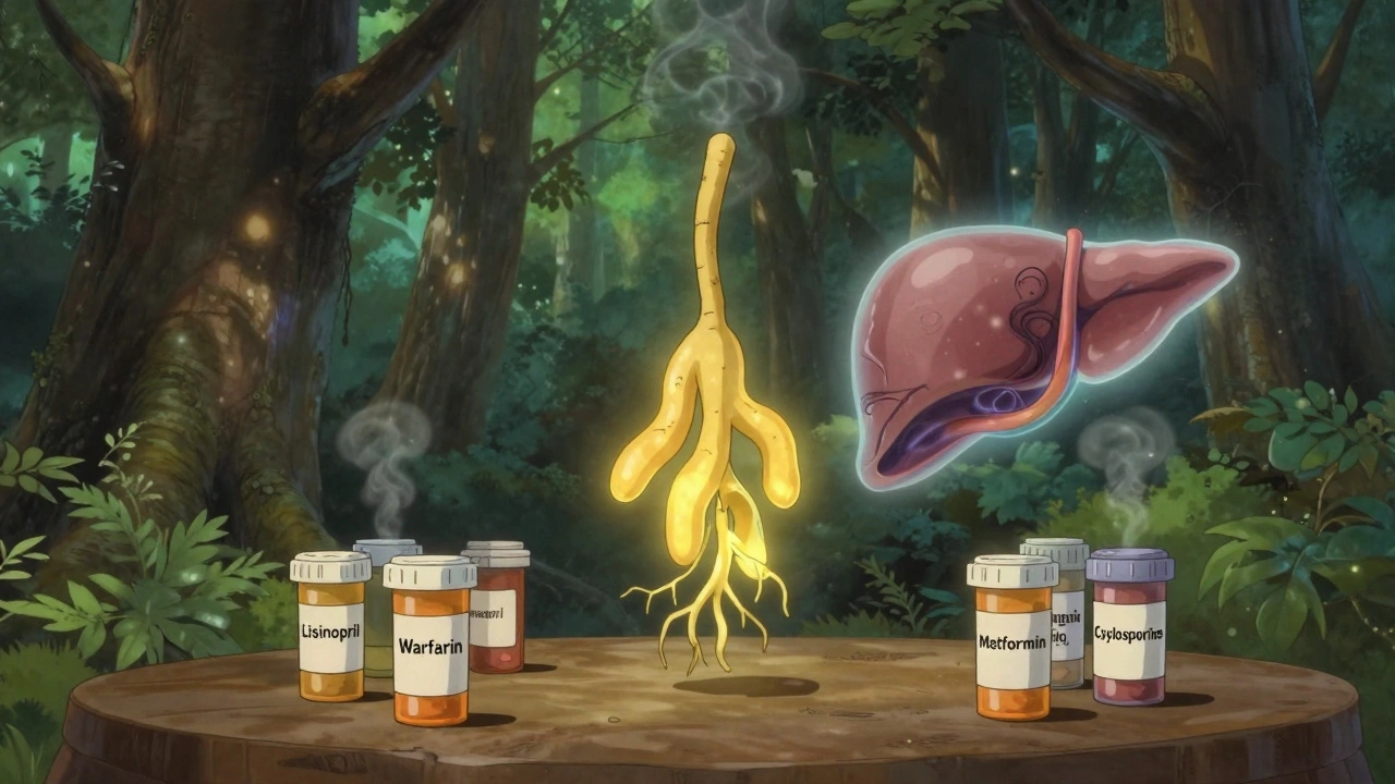 Goldenseal et médicaments : les risques d'interaction sur les enzymes hépatiques