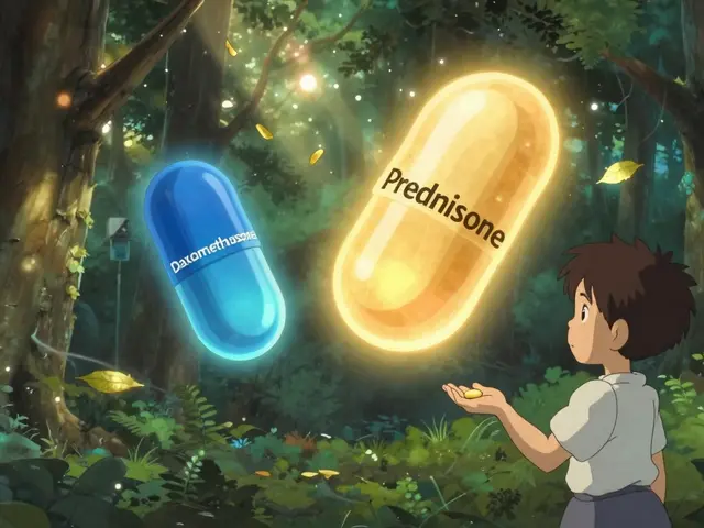 Dexaméthasone vs Prednisone : puissance et effets secondaires comparés