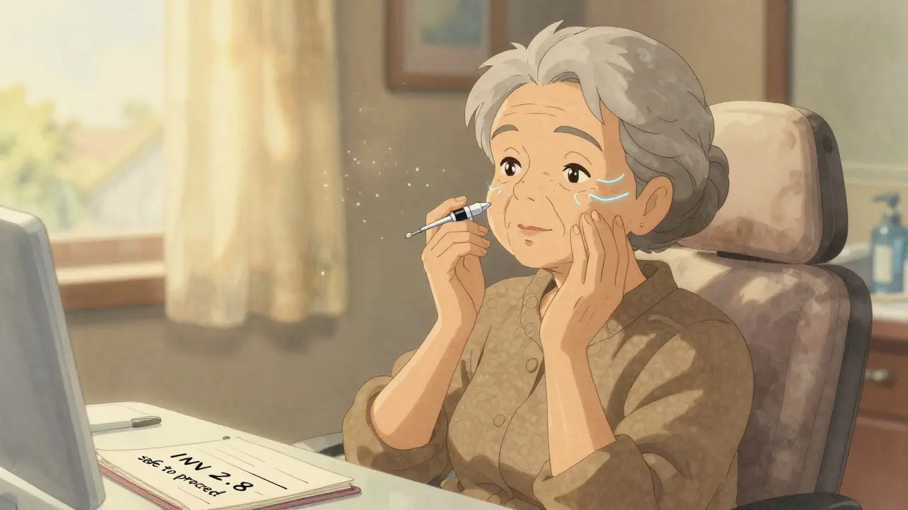 Procédures cosmétiques et anticoagulants : risques de contusions et de saignements